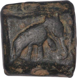 Copper Coin of Taxila Region of Post Mauryan.