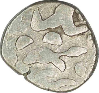 Billon Coin of Bhoja I of Gurjara Pratiharas.