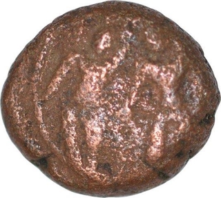 Copper Coin  of Achyutappa Nayak of  Thanjavur Nayaks.