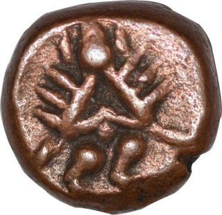 Copper Coin of Later Tamilnadu.