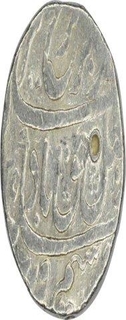 Silver One Rupee Coin of Farrukhsiyar of Surat Mint.