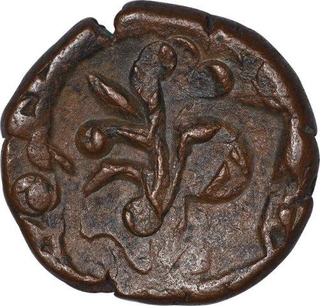 Copper One Paisa Coin of Gopal Singh of Jhabua State.