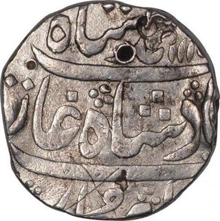 Silver One Rupee Coin of  surat of Bombay Presidency.