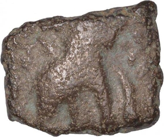 Copper Coin of Ujjaini Region.