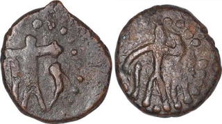 Copper Coins of Kota Kula of Later Kushan Dynasty.