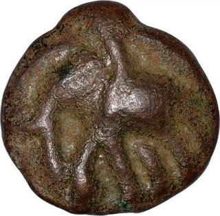 Copper Cast Kakani Coin of Sunga Kingdom.