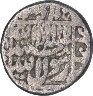 Silver One Rupee Coin of Shahjahan of Surat Mint.