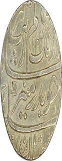 Silver  One Rupee Coin of Aurangzeb Alamgir of Itawa Mint.