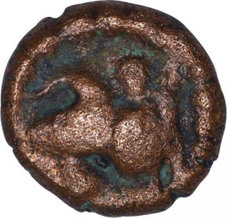 Copper Kasu Coin of Madurai Nayakas.