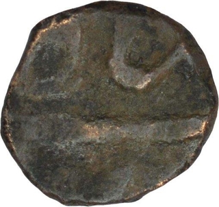 Copper One Quarter Trambiyo Coin of Gohel Rajputs of Thakurs of Bhaunagar State.