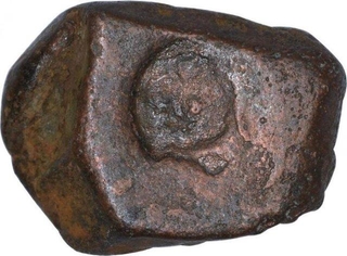 Copper One Fulus Coin of Cambay State.