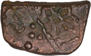 Copper Half Paisa coin  of Wakhat Singh of Lunavada State.