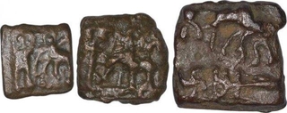 Cast Copper Kakani Coins of Sunga Kingdom.