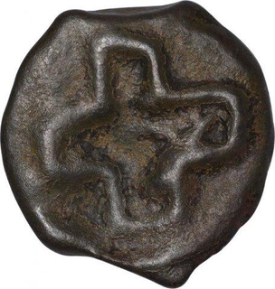 Copper Karshapan Coin of Vidarbha Region of Mauryan Empire.