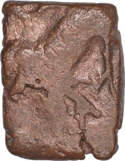 Copper Cooin of Satkarni I of Kotilingala Region  of Satavahanas Dynasty.