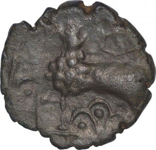 Potin Coin  of Satakarni I of Satavahana Dynasty.