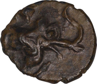 Potin Coin of Satkarni I of Nashik Region of  Satavahana Dyansty.