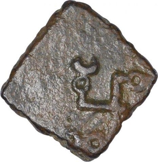 Copper Coin of Ujjaini Region.