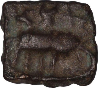 Copper Coin of Ujjaini Region.