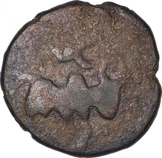 Copper Coin of Mitra Rulers of Kaushambhi Region of Magh Dynasty.