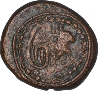 Copper Kasu Coin of Madurai Nayakas.