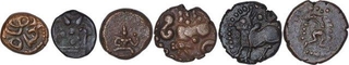 Copper Kasu Coins of Madurai Nayakas.