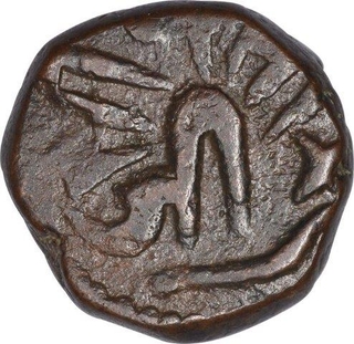 Copper Paisa Coin of Jayaji Rao of Mandsore Mint of Gwaliior State.