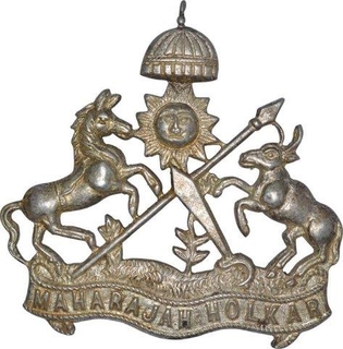 Silver Badge of Maharaja Holkar of Indore.