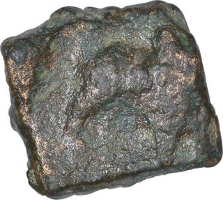 Copper Coin of Satkarni I of Nasik Rigion of Satavahanas Dynasty.