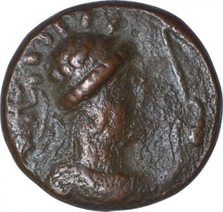 Copper Tetradrachm Coin of Soter Megas of Alias Wima Takto of Kushanas Dynasty.