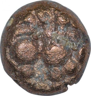 Rare Silver debased Dramma Coin of Kanhadeva of Yadavas of Devagiri.