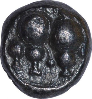 Silver Dramma Coin of Munja Narayana of Yadavas of Devagiri.