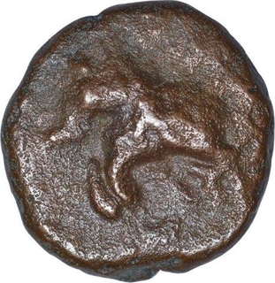 Copper Kasu Coin of Vijaynagara Empire.