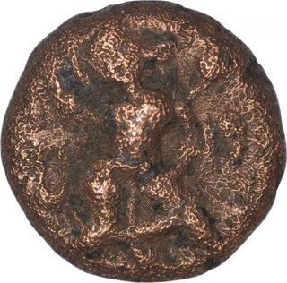 Anonymous Copper Coin of Central Tamilnadu of Coimbatore Region.