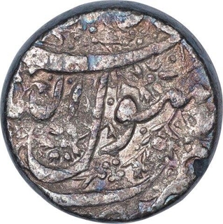 Silver One Rupee Coin of Jahangir of Kalima Type.