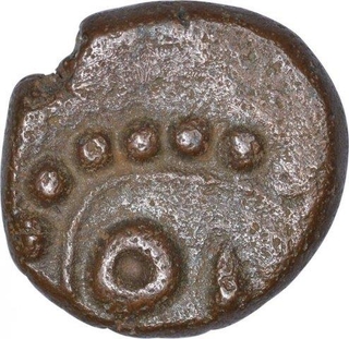 Copper Kasu Coin of Madurai Nayakas.