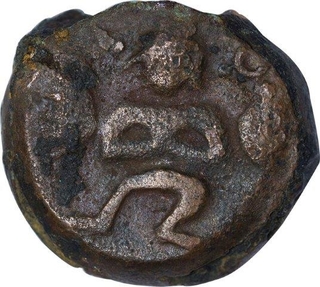 Copper Kasu Coin of Tanjavur Nayakas.