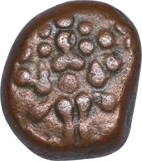 Copper Kasu Coin of Ramayana Series of Tanjavur Nayakas.