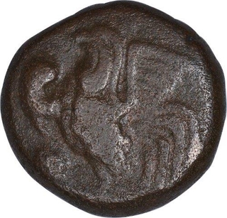 Copper Doudou Coin of Pondicherry Mint of India French