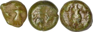 Cast Copper Coins of Kingdom of Vidarbha of Bhadra and  Mitra Dynesty  .