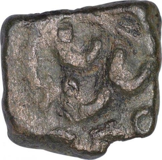 Copper Coin of Maharathis of Andhra.