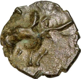 Potin Coin of Satkarni I of Nashik Region of Satavahana Dynasty.