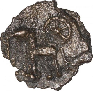 Copper Coin of Ujjaini Region.