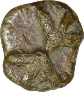 Copper Coin of Nahapana of Western Kshatrapas.