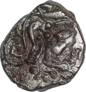 Silver Drachma Coin of Skandagupta of Gupta Dynasty.