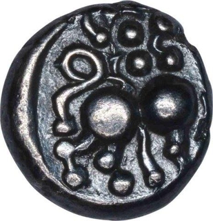 Silver Dramma Coin of Singhana Deva of Yadavas of Devagiri.