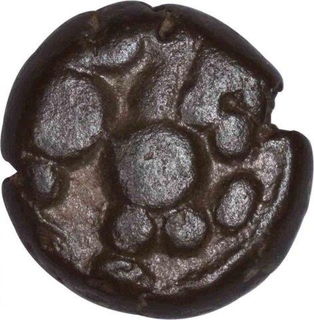 Copper Dramma Coin of Singhana Deva of Yadavas of Devagiri.