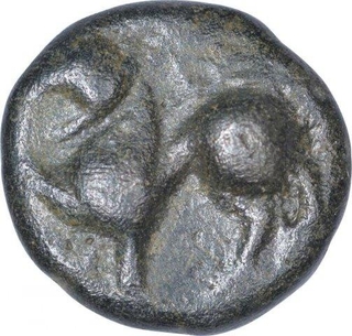 Silver One Dramma Coin of Singhana Deva of Yadavas of Devagiri.