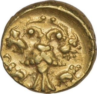 Rare Gold Half Varaha of Achutharaya of Vijayanagar Empire.