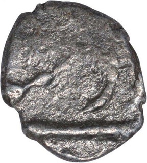 Rare Silver One Thirty Secondth Rupee Coin of Alamgir II of Khujista Bunyad Mint.